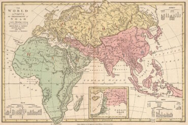 Map of the descendants of Noah: a cartographer's take on Jewish historiography