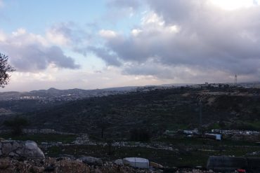View of Derekh Avot on the way to Hebron