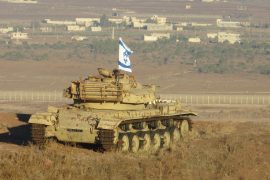 Tank with Israeli flag: From the Field by Yonah ben-Avraham