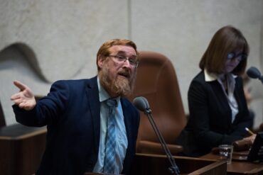 Yehuda Glick on hunger strike
