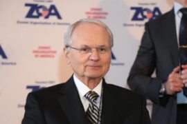 ZOA President Mort Klein, who rebuked for StandWithUs on its two-state stance