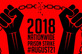 Sign for nation-wide prison strike on August 21
