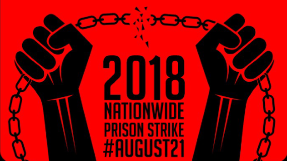 Sign for nation-wide prison strike on August 21