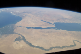 Parshat Ekev - View of Israel from space