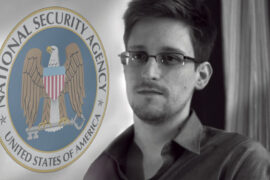 Whistleblower Edward Snowden, who will address Israeli audience
