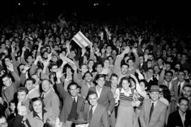 Jews celebrating the UN Partition Plan on the 29th of November