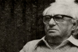 Dr. Israel Eldad, one of the members of the Lehi (Fighters for the Freedom of Israel) Central Command and author of The First Tithe