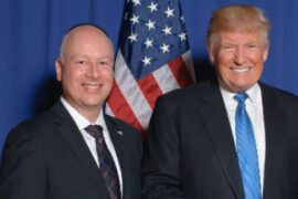 Jason Greenblatt with Donald Trump