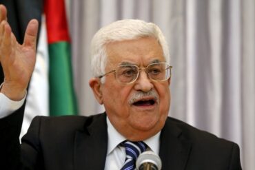PA President Mahmoud Abbas