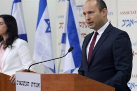 Justice Minister Ayelet Shaked & Education Minister Naftali Bennett