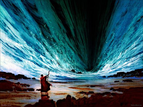 Parshat Beshalaḥ - splitting the sea