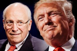 Former US Vice President Dick Cheney & President Donald Trump