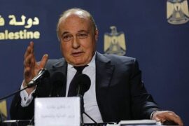 Palestinian Authority Finance Minister Shukri Bishara