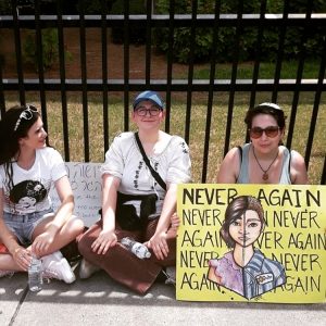 Anti-ICE protest in Atlanta