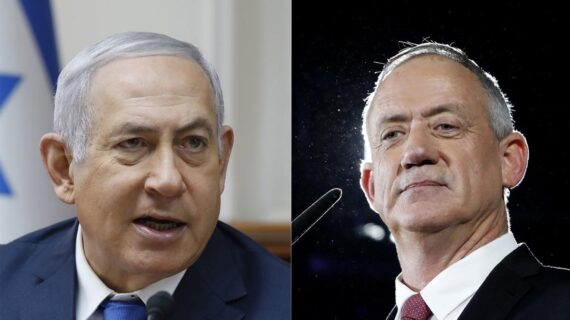 Netanyahu and Gantz