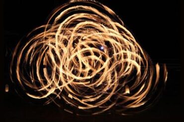 "Playing with Fire" by Yonah ben-Avraham: fiery design