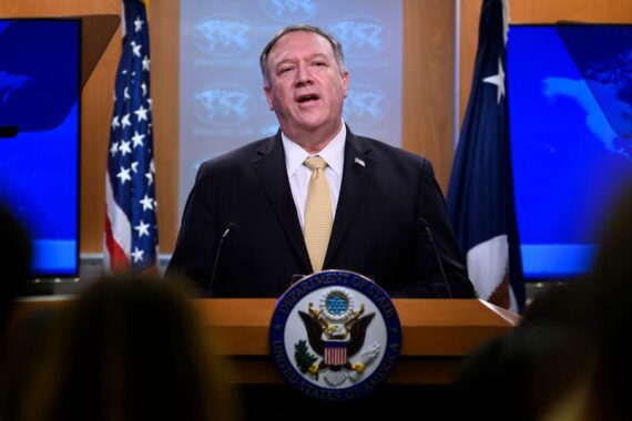 US Secretary of State Michael Pompeo