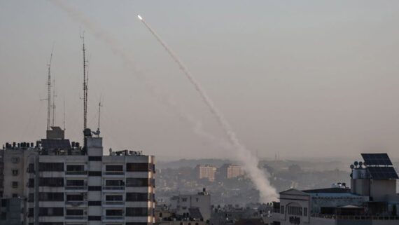 Rocket fire from Gaza