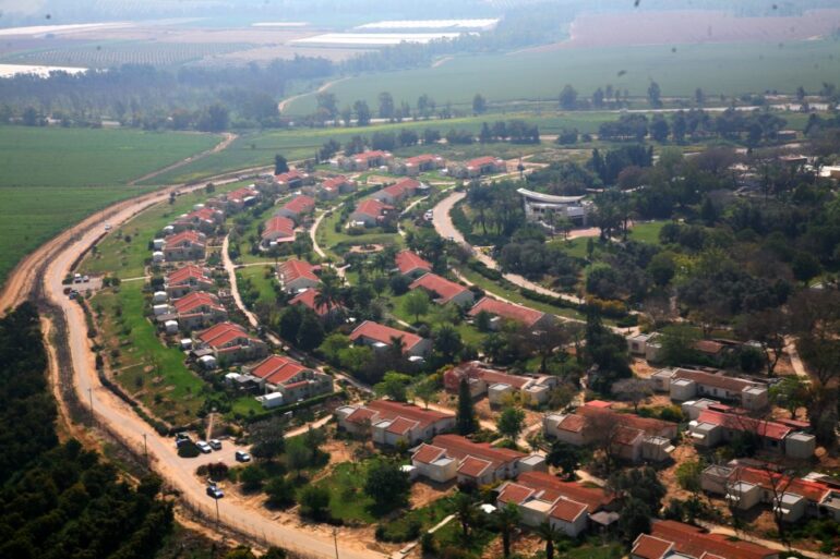 Kibbutz in Otef Aza - communities surrounding the Gaza strip