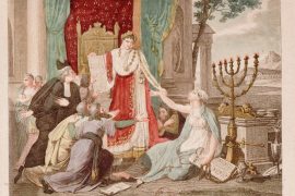 Napoleon emancipating the Jews