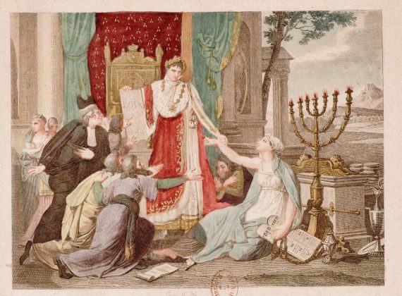Napoleon emancipating the Jews