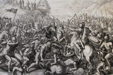 "To Wipe Out Amalek" by Robert Goodman - Ancient battle scene