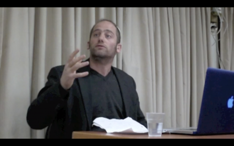 Rav Gavriel Reiss teaching Post Zionism