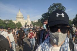 Daniel Kling showing up to racial justice protests