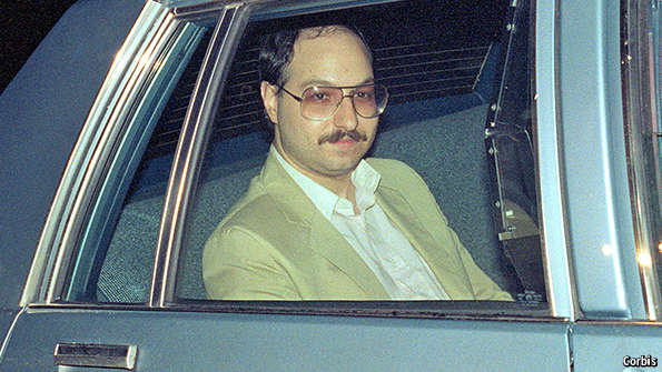 Jonathan Pollard under arrest