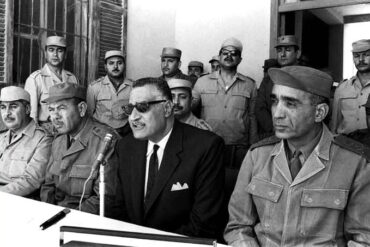 Egyptian President Gamal Abdel Nasser